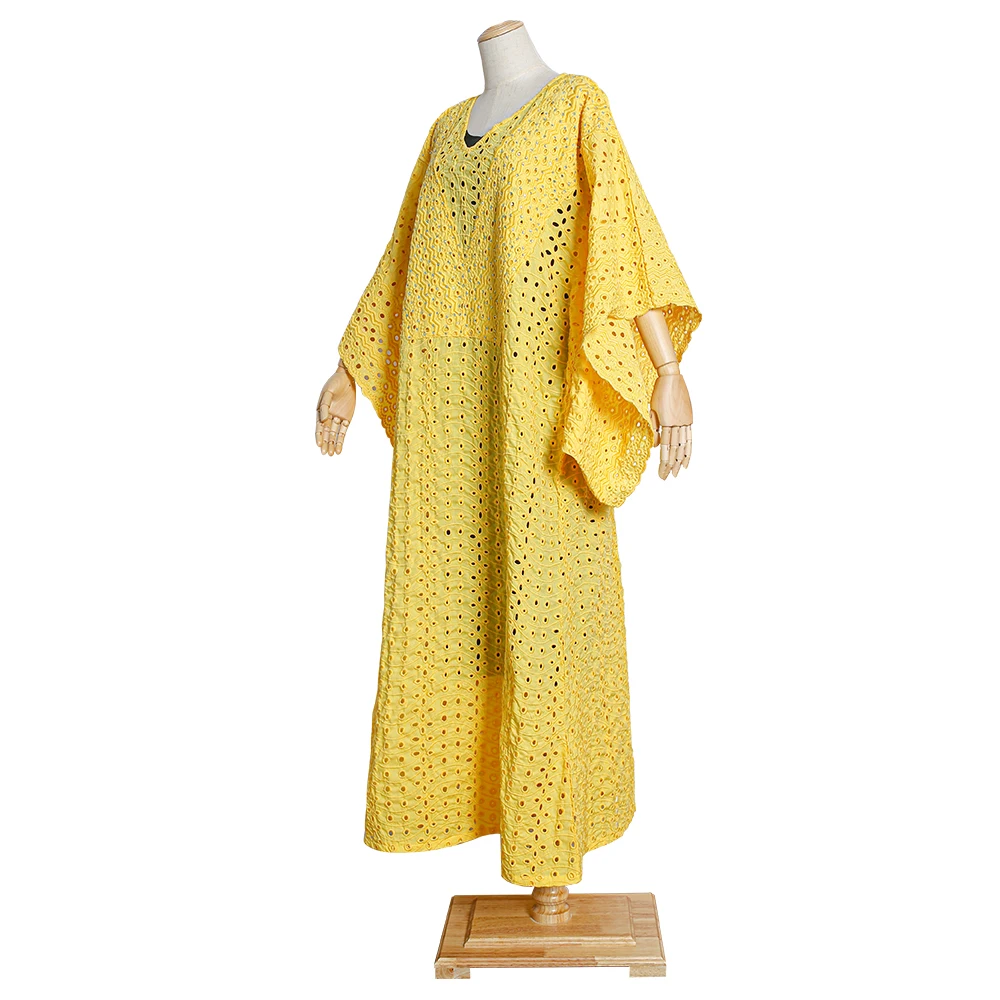 african fashion designers MD African Cotton Loose Dresses Women Plus Size Boubou Kaftan Dress Moroccan Dubai Luxury Abaya Wedding Party Gowns New Vestidos african wear