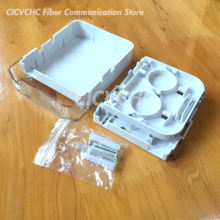 10pcs Fiber Terminal Box with Simplex SC and Dust Cover/FTTH ODN