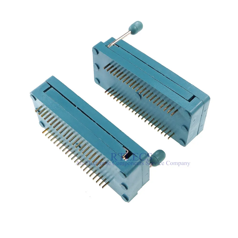 soquete 42 pinos passo 1.78mm 1.778 imprensa-ajuste