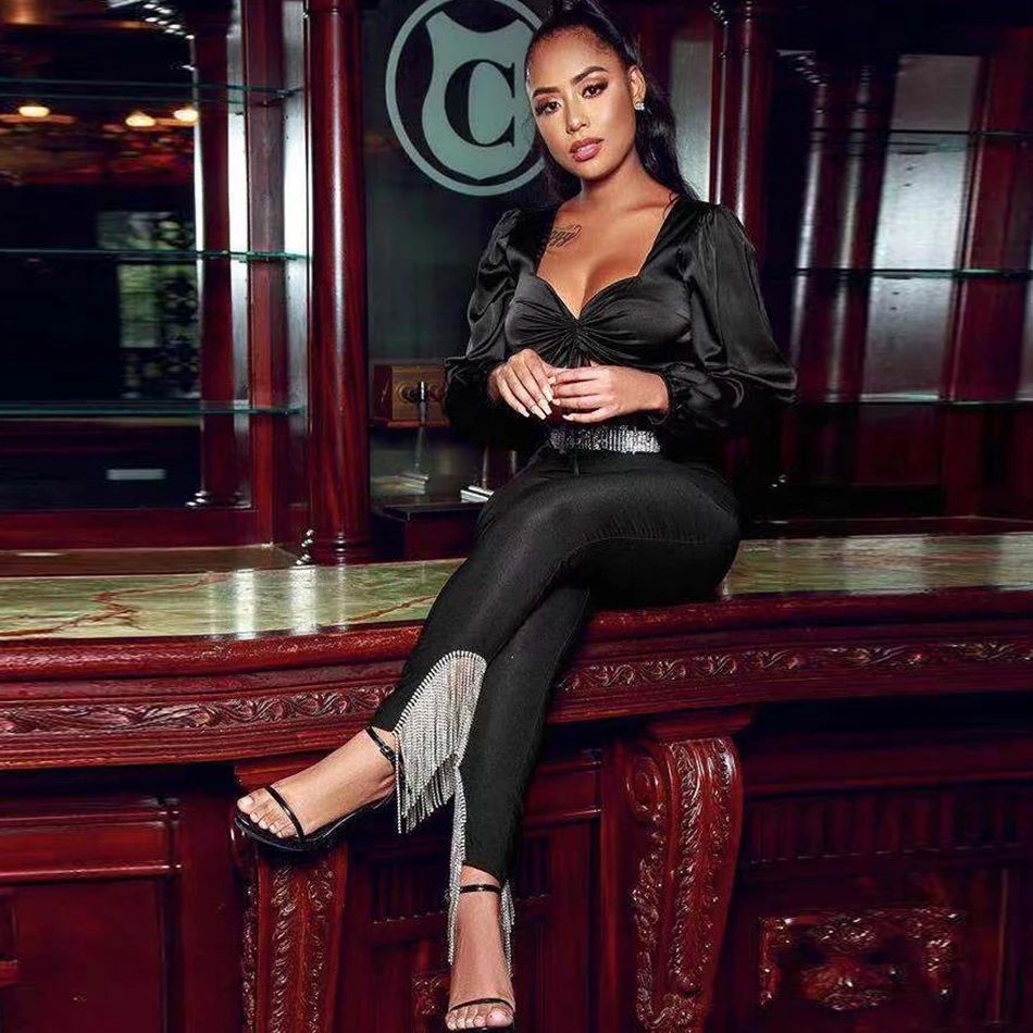 ADYCE 2021 новые летние узкие брюки женские сексуальные обтягивающие с высокой