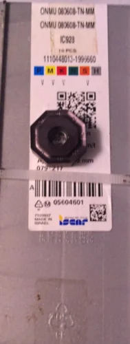 ISCAR 10 шт. твердосплавная вставка ONMU 080608-TN-MM IC928