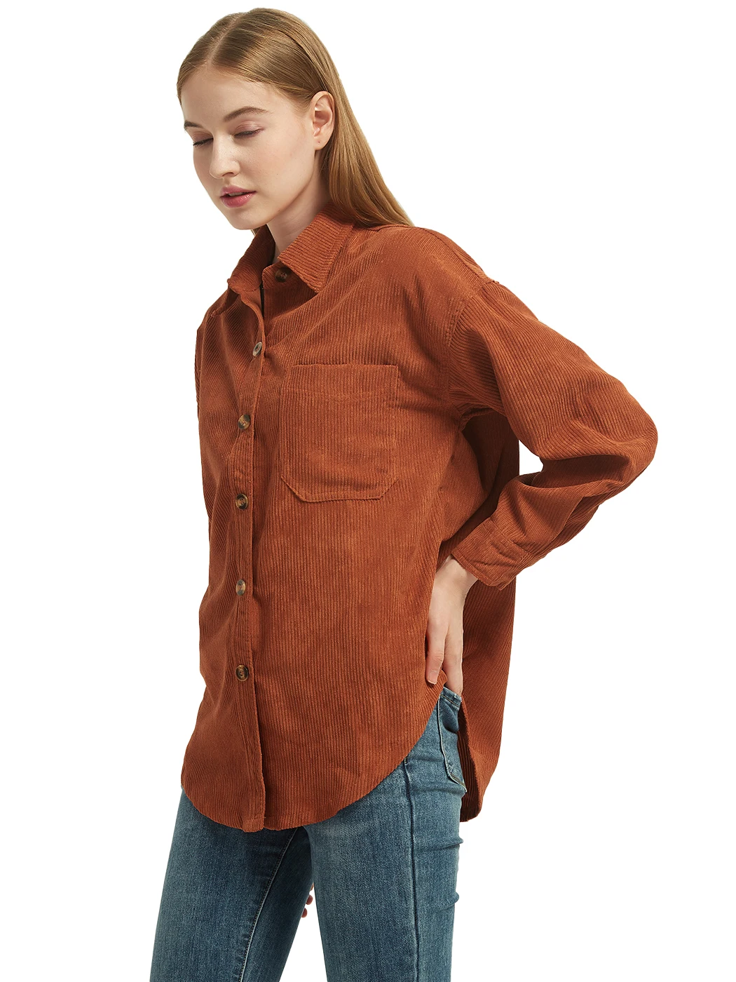 Рисунок 2 - Женская Офисная однобортная блузка