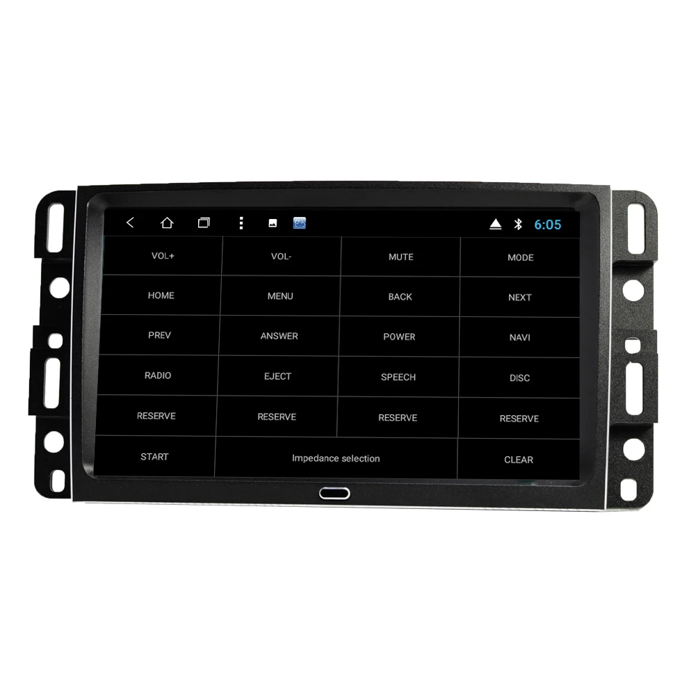 NaviTopia 1024*600 9 дюймов 8 core ram 2G rom 32G Android 8,1 автомобильный радиоплеер для Chevrolet epica/captiva