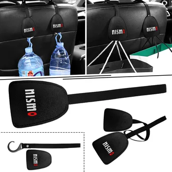 

1pc Car Seat Back Hook Headrest Hanger Holster Hook Car Styling For NISMO Nissan Tiida Teana Skyline Juke X-trail Almera Qashqai