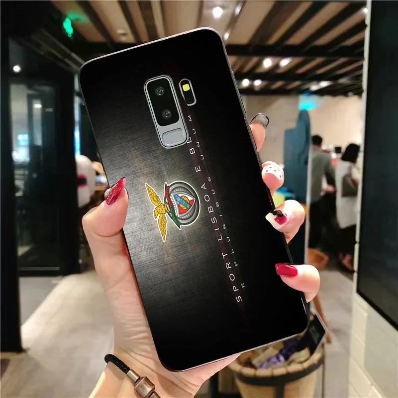 Чехол для телефона Benfica FC чехол для samsung Galaxy S10 S8 S7 Edge DIY черный мягкий TPU для A9 C10 C9 J7 Max Note 8 Note 9 S8 S10E