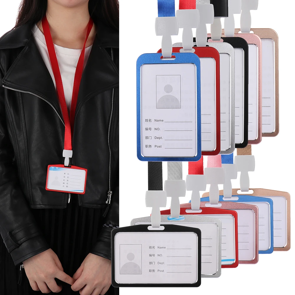 Новый ярлык для офиса и школы идентификационное имя сотрудника чехол