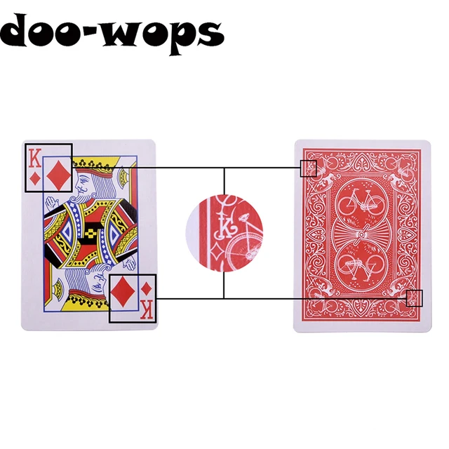 Marked Stripper Deck Playing Cards Poker Magic Tricks Close Up Street Illusion Gimmick Mentalism Kid Child Puzzle Toy Magia Card 1