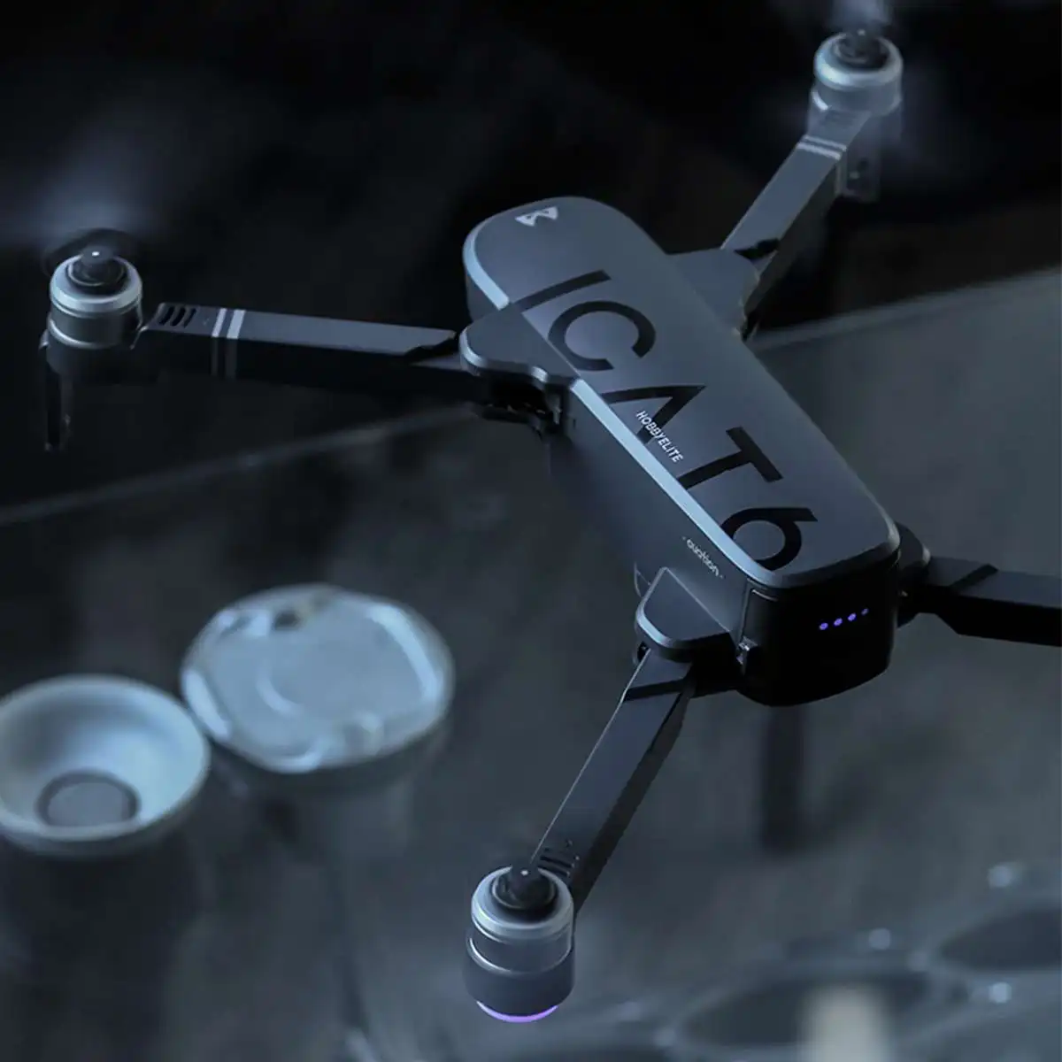4K HD Wirless Camera Drone Rotating Camera Quadcopter Aerial Photography RC Helicopter With GPS Positioning Route Plan Fuction