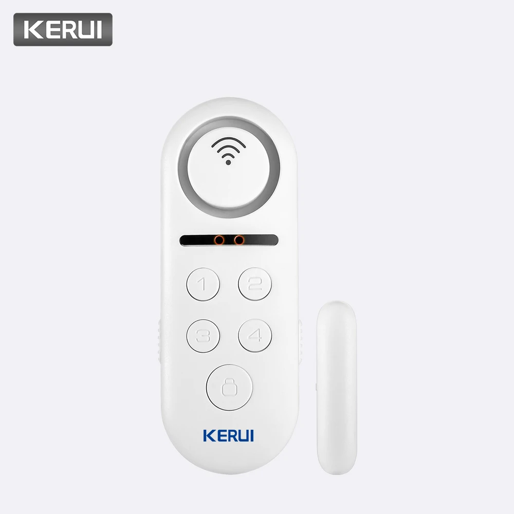 KERUI 1 шт. в партии 120dB Wifi беспроводной датчик двери, окна Дверной звонок приветственная система сигнализации приложение дистанционное управление детектор домашней безопасности