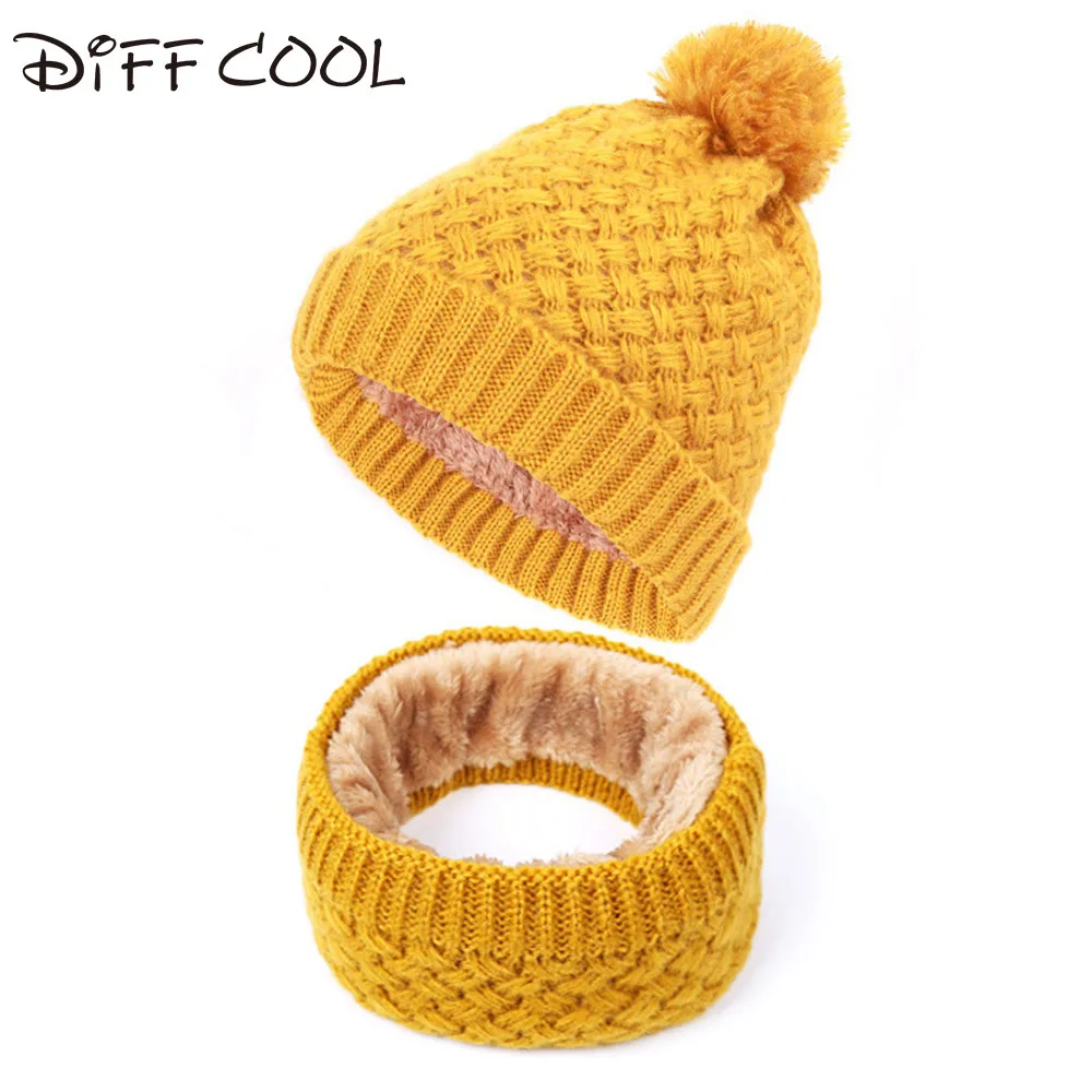 Новинка, AliExpress, бархатная шапка, костюм с нагрудником, вязаная шапка с нагрудником, два комплекта теплой верхней одежды