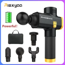 Феникс А2 Массажер для мышц высокочастотный Электрический массажер для тела прозрачная молочная кислота Портативная сумка после тренировки