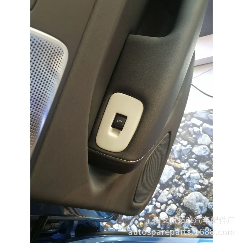 Togox натуральный продукт 4S для VOLVO XC60 углеродного волокна шаблон подъемник стекол переключатель праздничное освещение бар