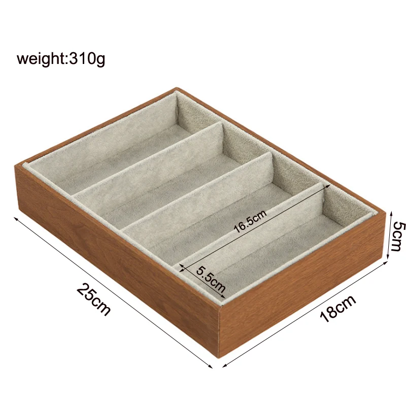 2021 New Fashion Sunglasses Display Glasses Cases 4 Grids Sunglasses Display Box Glasses Gfit Display Jewelry Organizer Tray