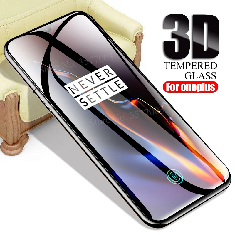 Закаленное стекло для oneplus 7 6t 5t 3 t 6 5 T защитное one plus 1 + Защитная пленка экрана