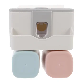 

1 Set Bracket Support Adorable Storage Rack Set Toothpaste Storage Holder for Bathroom Washstand