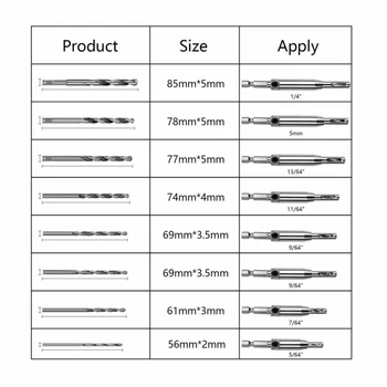 

Centering Hinge Tapper Center Electric Drill Bits Woodworking DIY Hand Tool Set