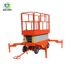 500 кг 8 м Полу Электрический гидравлический scissor lift промышленный подъемник платформы