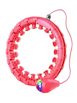 

Smart Sport Hoop Adjustable Detachable Auto-Spinning Thin Waist Abdominal Exercise Gym Hoop Fitness Equipment Yoga Home Training