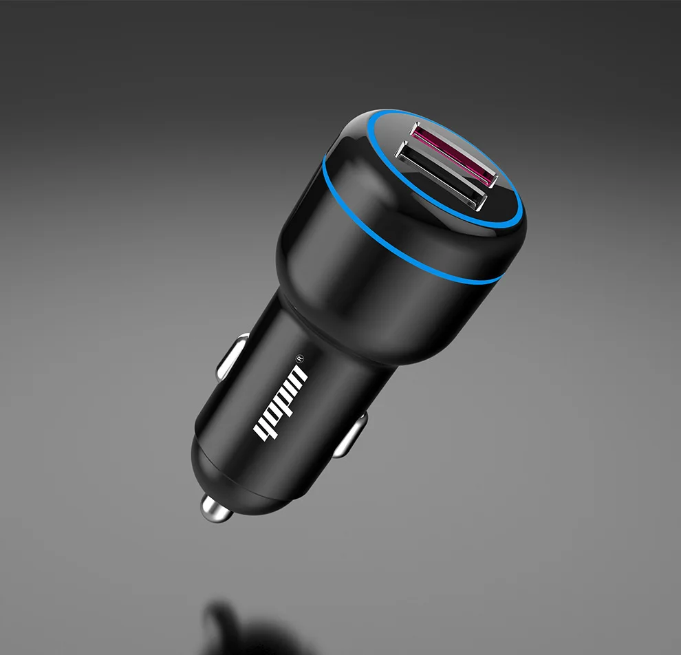 Yopin стиль QC3.0 супер быстрая зарядка автомобильное зарядное устройство многофункциональное двойное USB Автомобильное прикуриватель автомобильное зарядное устройство