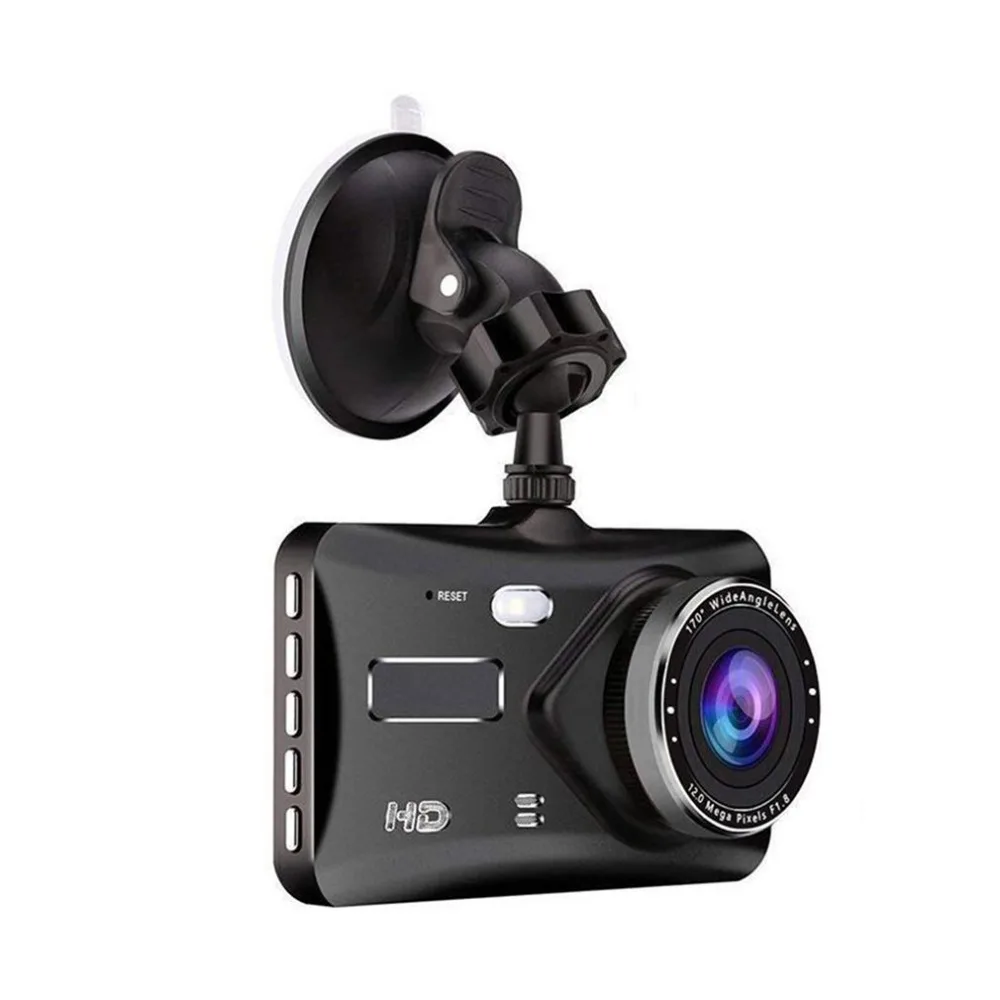 4 дюймовый сенсорный экран вождения Регистраторы Hd 1080P до и после двойной Запись тусклый Ночное видение монитор Регистраторы