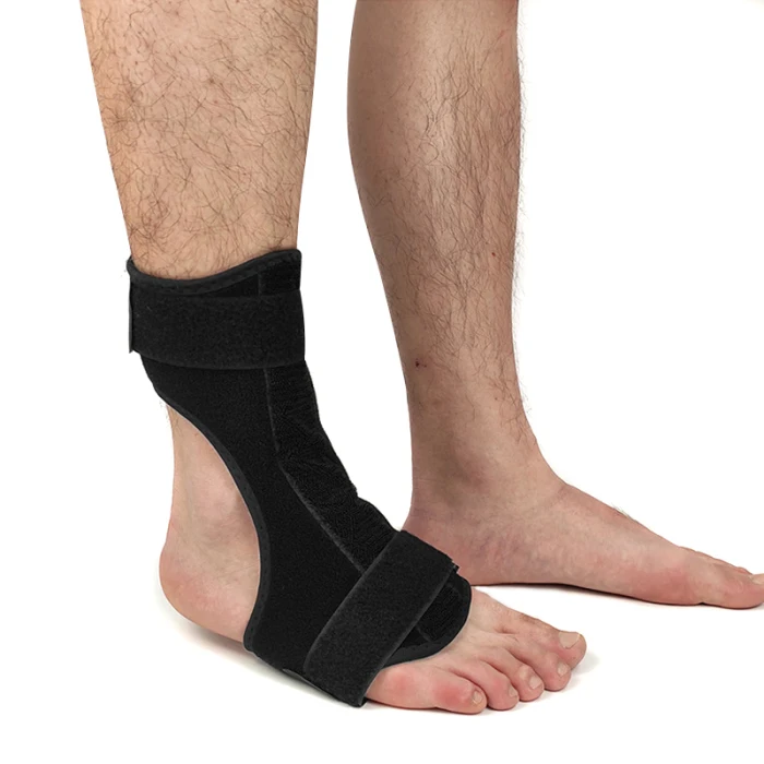 New Adjustable Ankle Brace Stabilizer Ankle Foot Fixation Brace with Steel Plates XD88