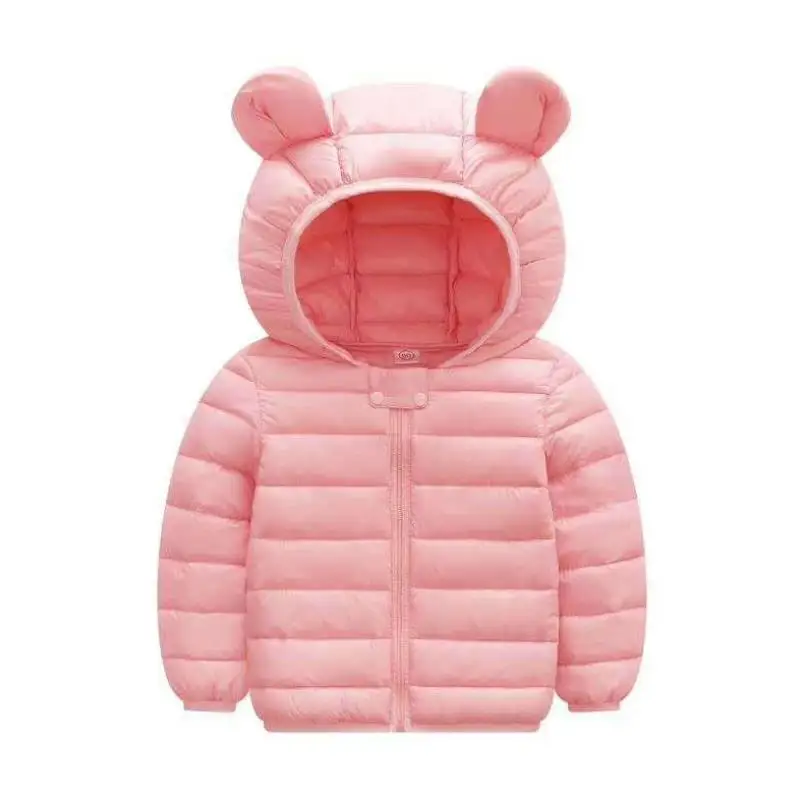 New Children's Clothes Sets Winter Girls and Boys Hooded Down Jackets Coat-Pant Overalls Suit for Warm Kids Clothin