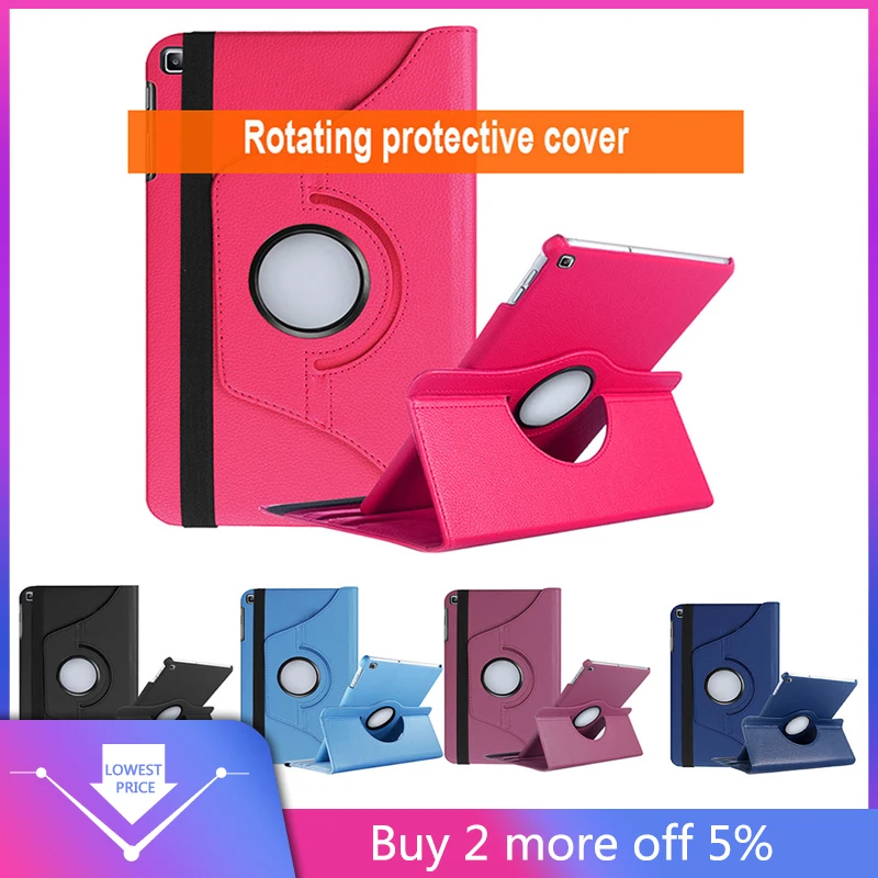 Для samsung Galaxy Tab A T510 T515 10,1 вращающийся чехол с функцией автоматического сна/пробуждения противоударный защитный чехол для планшета