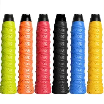 

Racket Bat Handle Grip Tapes Anti Slip Badminton Training Random Color