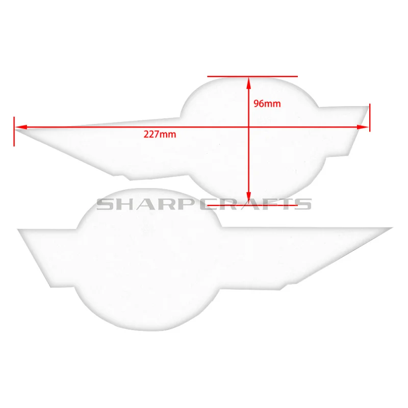 Аппликация для мотоцикла наклейки на топливный бак Honda SHADOW VT400 VT600 VT750 VT1100 ACE VTX600|gas