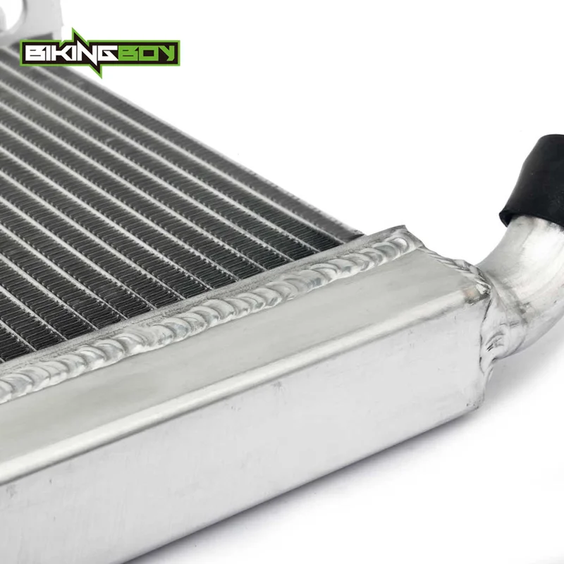 BIKINGBOY для Honda CBR 600 F 11 12 13 CBF600FA ABS 2011 2012 2013 радиатор двигателя водяное охлаждение Охладитель полированный сердечник из сплава 22 мм