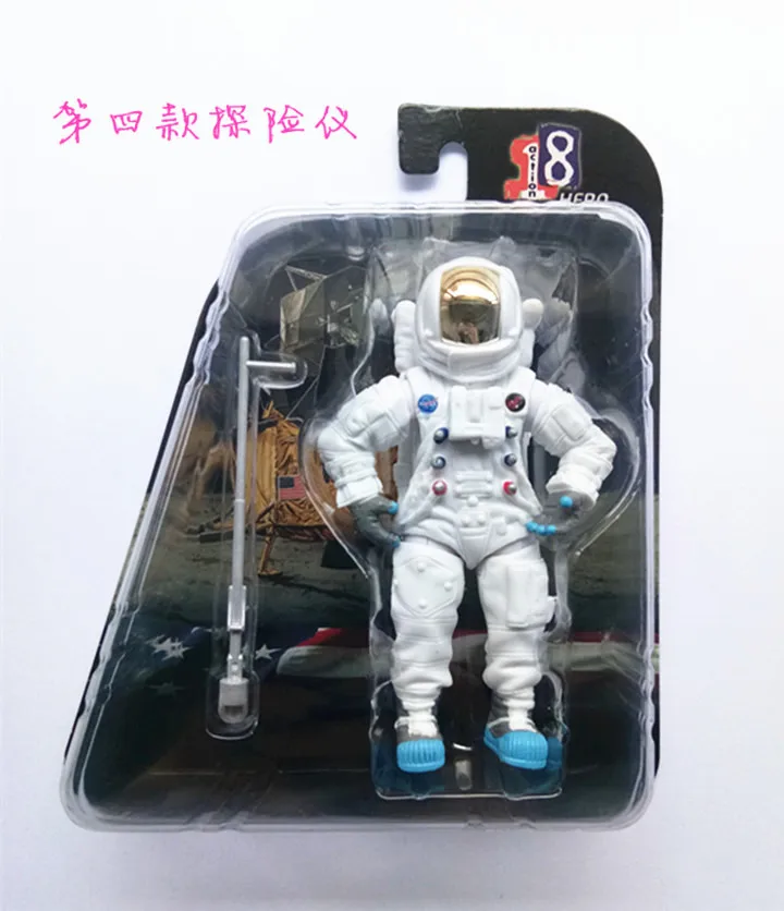 Estartek 1/18 лунный астронавт Модель Коллекционная фигурка для фанатов подарок на праздник
