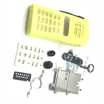

Banggood Sets Yellow Front Cover Case Housing Shell with Knobs Keypads for Motorola GP338 GP380 PTX760 MTX960 MTX760 Radio