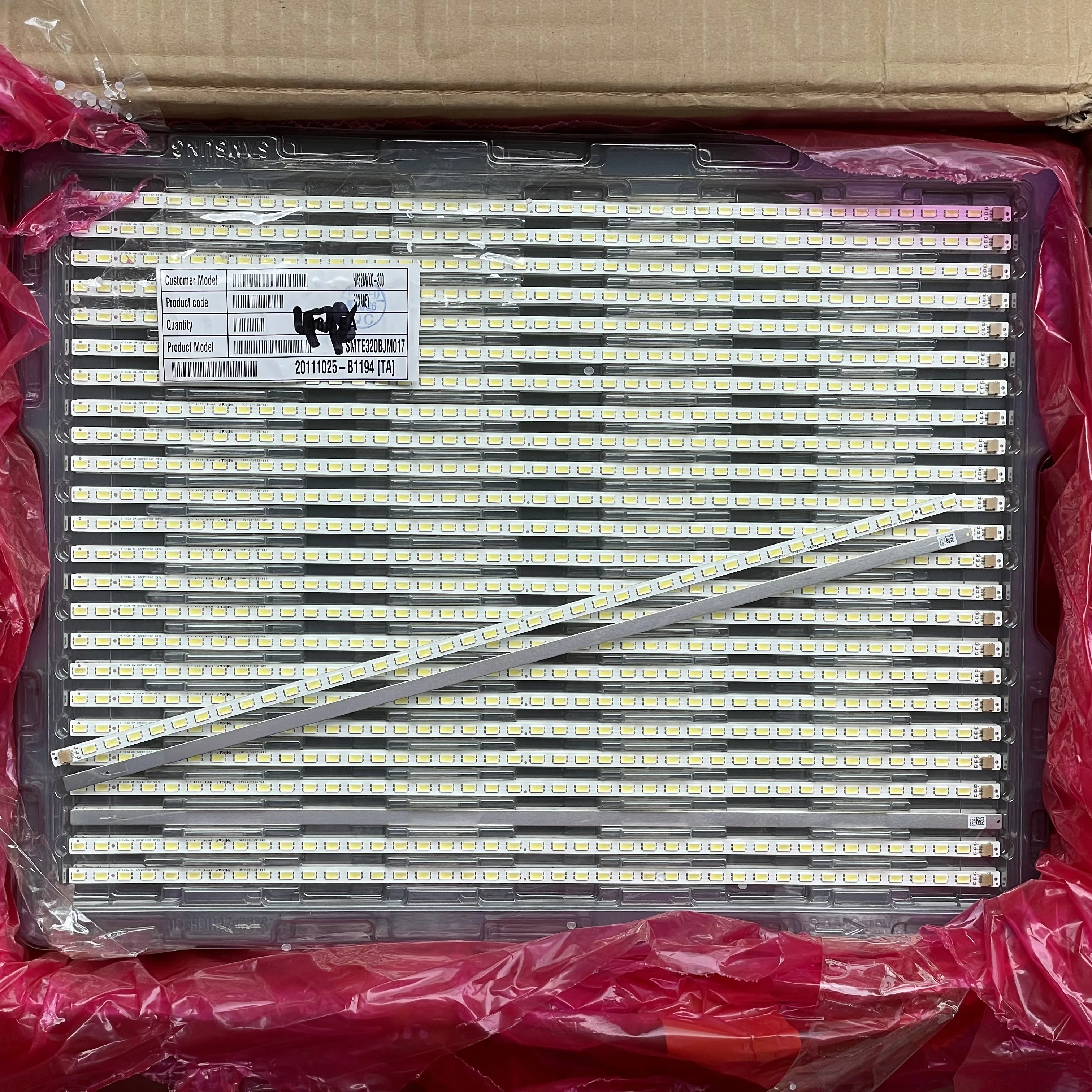 Светодиодная лента для подсветки 40 светодиодный 2 шт. панель 32 дюйма HV320WXC 2011CB320