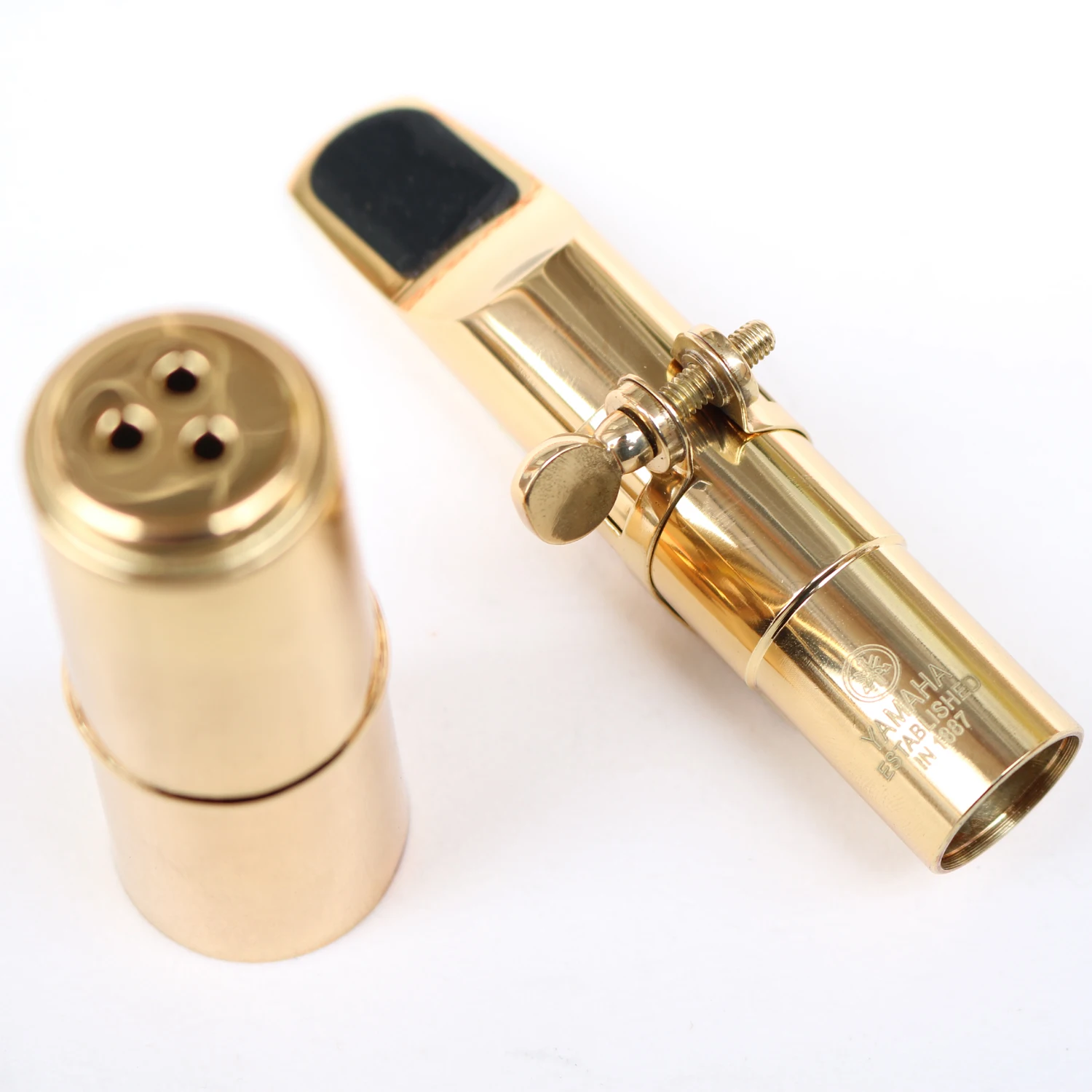 

Music Fancier Club Professional Tenor Soprano Alto Saxophone Metal Mouthpiece Gold Plated Sax Mouth Pieces Accessories D7 D8