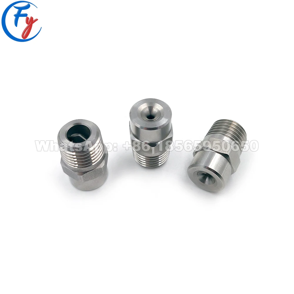 1" 2Pcs Flue gas scrubbing and cooling nozzle, 304ss BBW wide angle