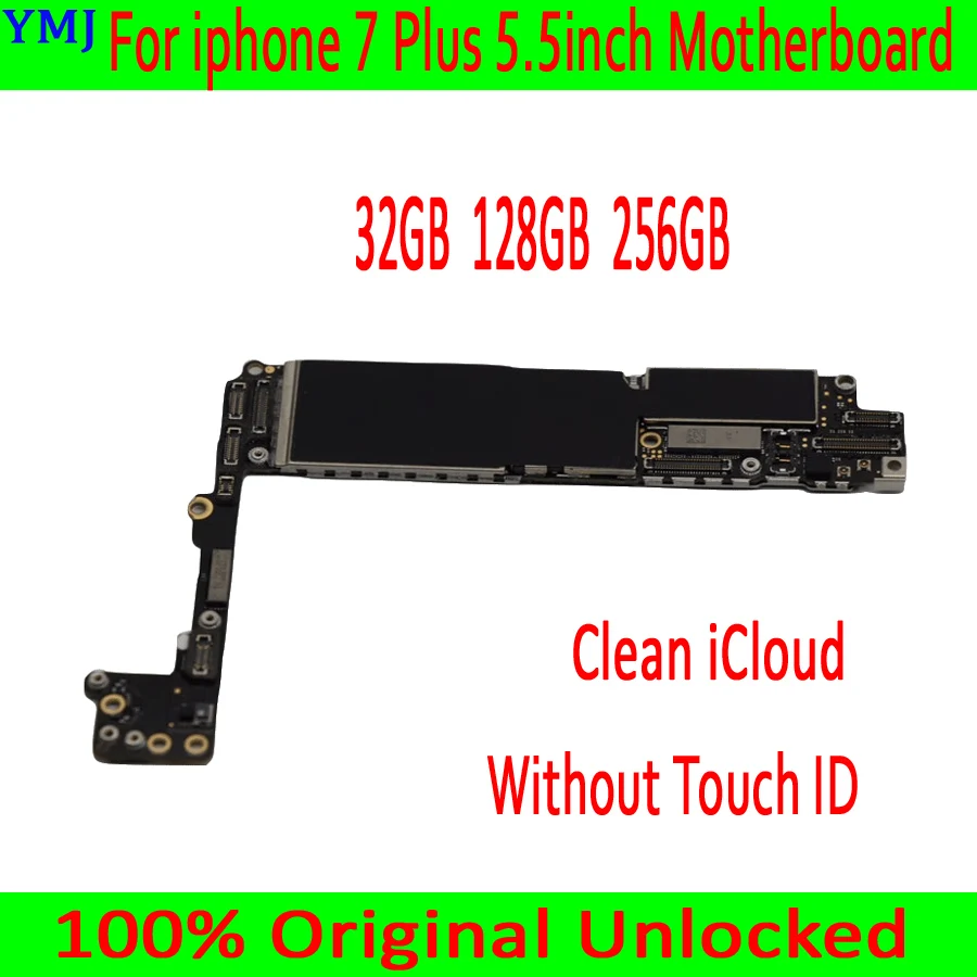 Нет iCloud для iphone 7 Plus материнская плата разблокированная оригинальная P без Touch