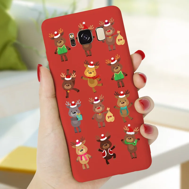SD19 Силиконовый чехол для samsung Galaxy J6 чехол J6 J4 Plus ЕС J3 J5 J7 чехол для телефона из мягкого ТПУ с год Рождественский подарок крышка - Цвет: SD19
