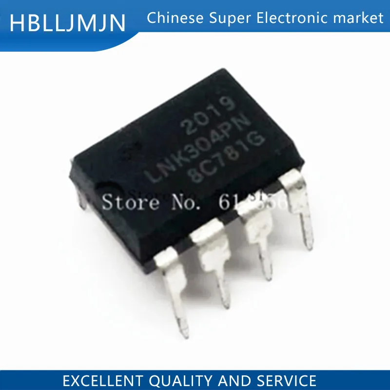 10 шт. LNK304PN DIP7 LNK304P DIP LNK304 DIP-7 304PN | Электронные компоненты и принадлежности
