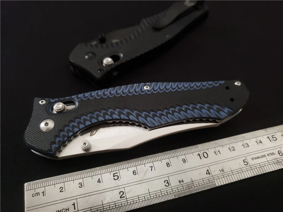 Gryan Store BM-810BK складные ножи с лезвием D2 лезвие G10 Ручка Открытый тактический походный карманный нож для выживания Инструменты для повседневного использования