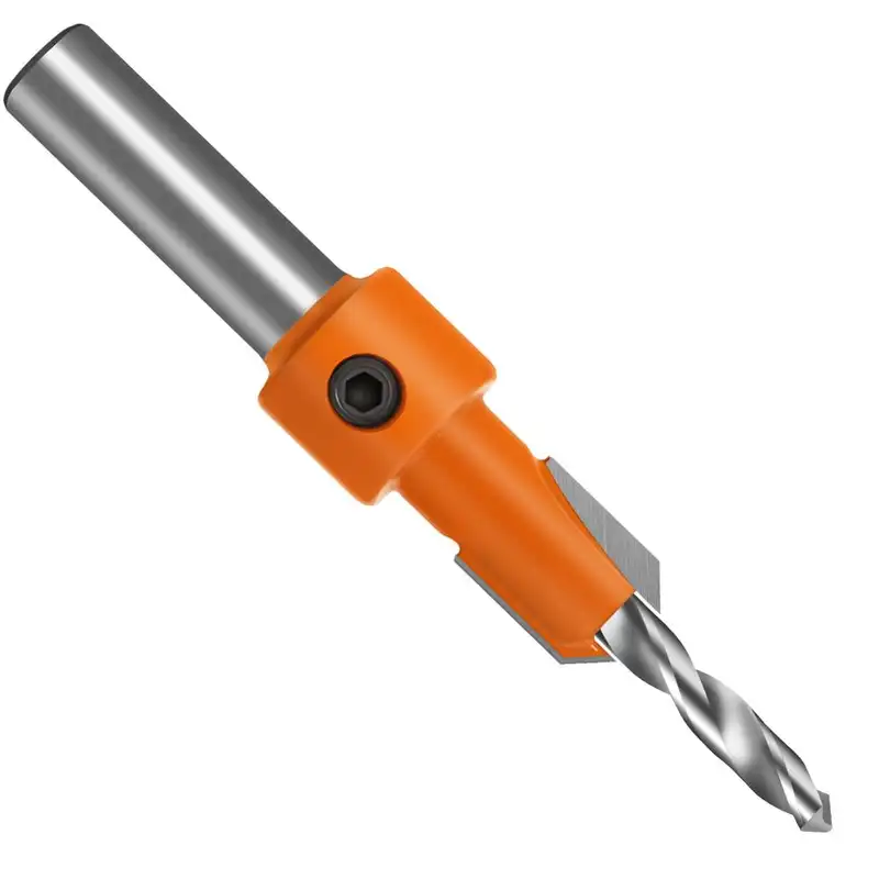 8mm Shank HSS Woodworking Countersink Router Bit Screw Extractor Remon Demolition for Wood Milling Cutter Woodworking Tools - Image 5