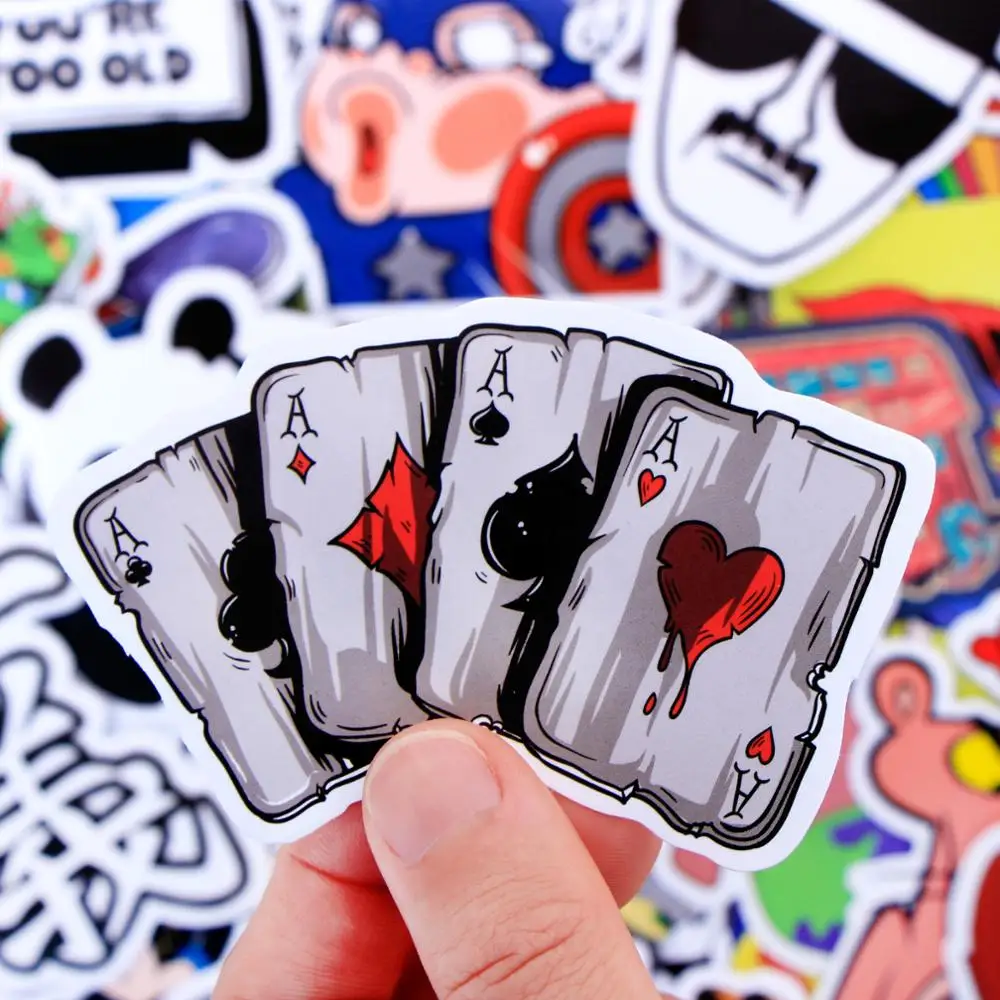 1000//500//300 Pcs//Lot Stickers JDM Cartoon Graffiti Mixed Sticker Not Repeat