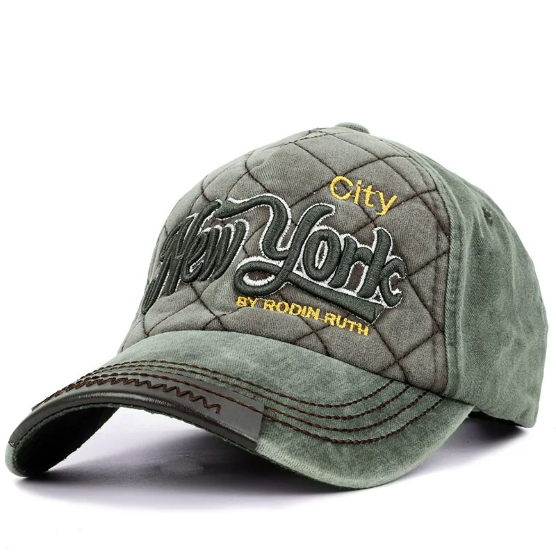 New York Denim Baseball Cap Gorra Plana Snapback Hat Women Cowboy Hat bone ny Casquettes Homme Mens Caps - Цвет: photo color