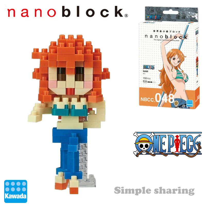 NBCC 054 Nanoblock One Piece Franky Building Blocks Toy 210 pieces 12 Ans 
