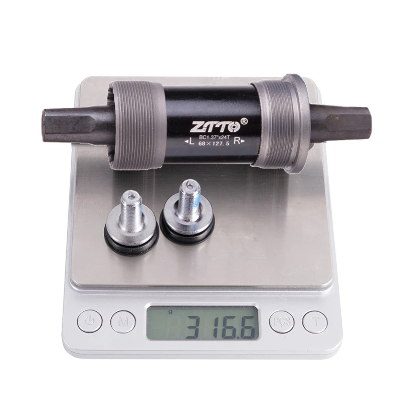 ZTTO 68X122.5MM Bicycle BSA Bottom Bracket Quare Hole Crank Axis Bicycle Parts for Square
