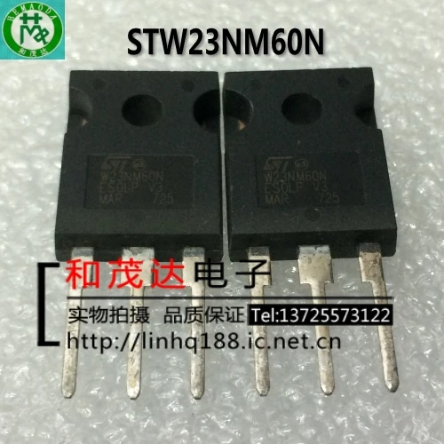 Новый и оригинальный STW23NM60N W23NM60N 600V 23A TO-247