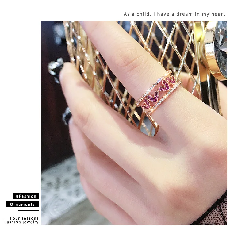 2020 Новая мода кольцо накладной Луной и звездами открытые кольца на палец для