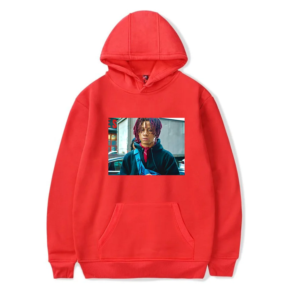 Trippie Redd дизайн с капюшоном карман для мужчин женщин харауку хип хоп Рэп пуловеры с капюшоном флис теплый уличная одежда толстовки