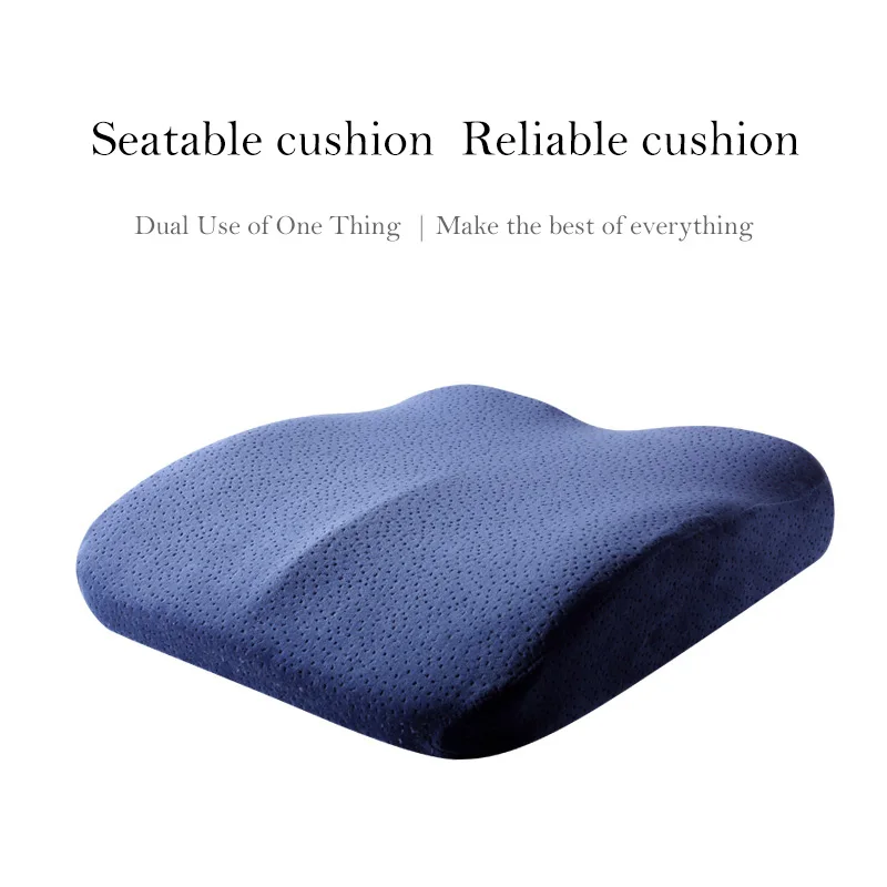 Memory foam хлопковая Подушка на заднюю панель офисная Подушка Под ягодицы защита простаты послеродовой Sciatica Life Подушка "пончик"