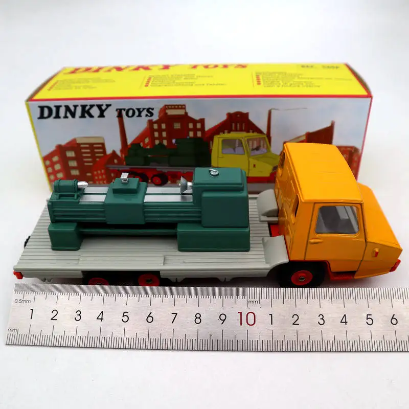Atlas Dinky toys 569P Berliet Stradair Plateau Surbaisse Porte машина Outil прототип грузовик литье под давлением модели Коллекция авто