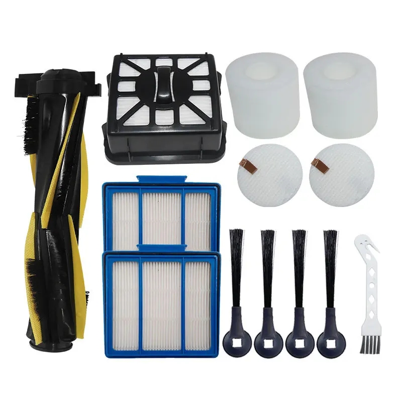 Side Brushes HEPA Filters with Small White Brush for Shark IQ RV1001AE RV101 Robot Vacuum Cleaner Accessories | Бытовая техника